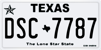TX license plate DSC7787