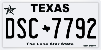 TX license plate DSC7792