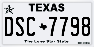 TX license plate DSC7798