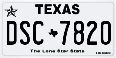 TX license plate DSC7820