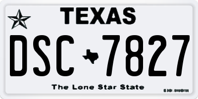 TX license plate DSC7827
