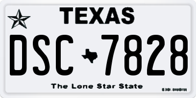 TX license plate DSC7828
