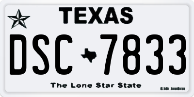 TX license plate DSC7833