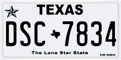 TX license plate DSC7834