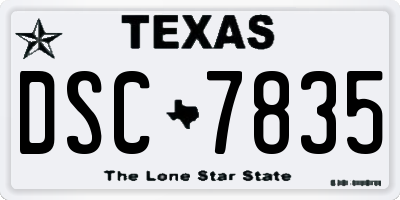 TX license plate DSC7835