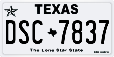 TX license plate DSC7837