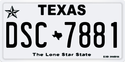 TX license plate DSC7881