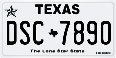 TX license plate DSC7890
