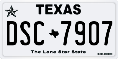 TX license plate DSC7907