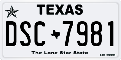 TX license plate DSC7981