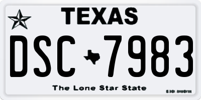 TX license plate DSC7983
