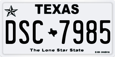 TX license plate DSC7985