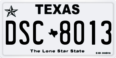 TX license plate DSC8013