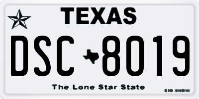 TX license plate DSC8019
