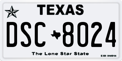 TX license plate DSC8024