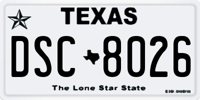 TX license plate DSC8026
