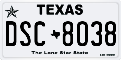 TX license plate DSC8038