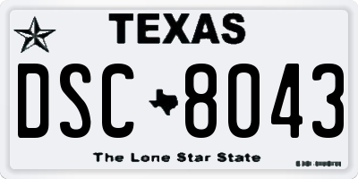 TX license plate DSC8043