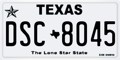 TX license plate DSC8045
