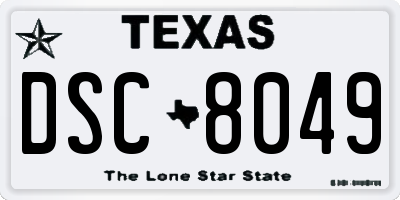 TX license plate DSC8049