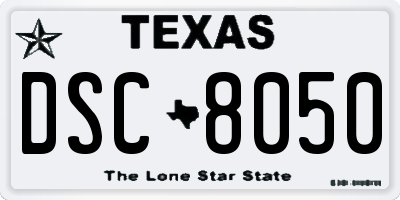 TX license plate DSC8050