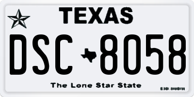 TX license plate DSC8058