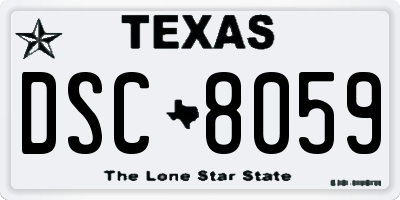 TX license plate DSC8059