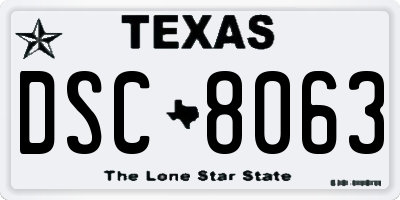 TX license plate DSC8063