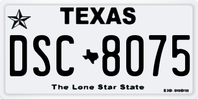 TX license plate DSC8075