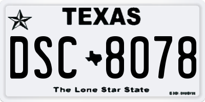 TX license plate DSC8078