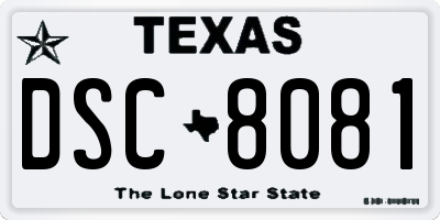 TX license plate DSC8081