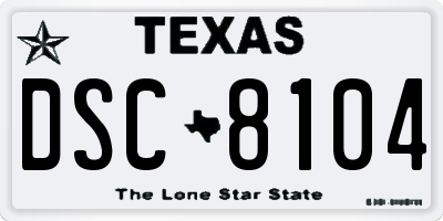 TX license plate DSC8104