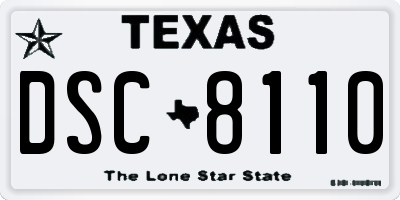 TX license plate DSC8110