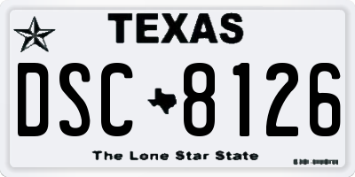 TX license plate DSC8126