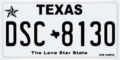 TX license plate DSC8130