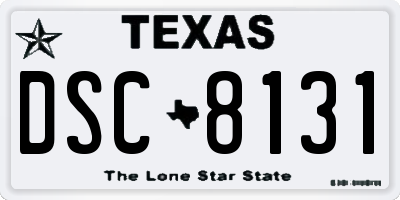 TX license plate DSC8131