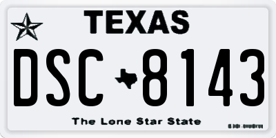 TX license plate DSC8143