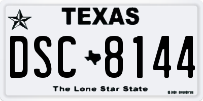 TX license plate DSC8144