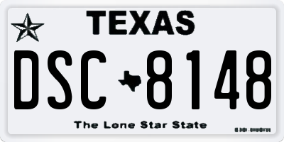 TX license plate DSC8148