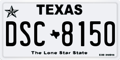 TX license plate DSC8150