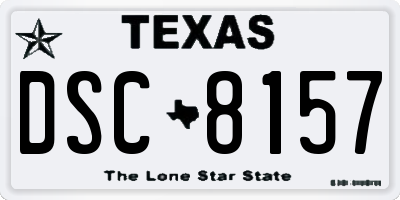 TX license plate DSC8157