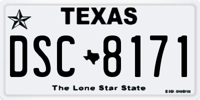 TX license plate DSC8171