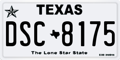 TX license plate DSC8175