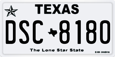 TX license plate DSC8180