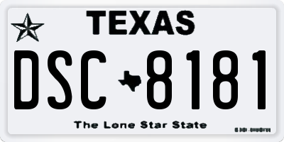 TX license plate DSC8181