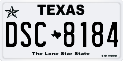 TX license plate DSC8184