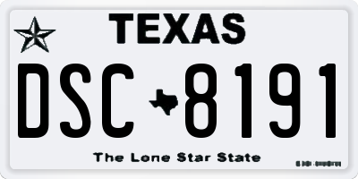 TX license plate DSC8191