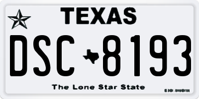 TX license plate DSC8193