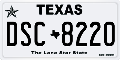 TX license plate DSC8220