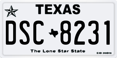 TX license plate DSC8231